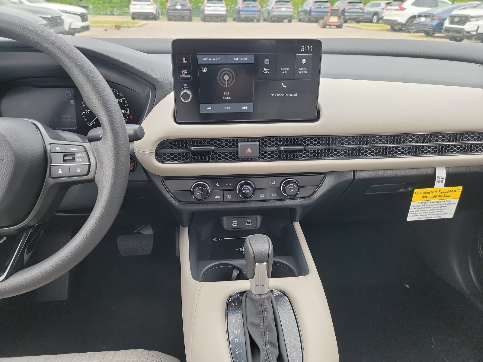 New 2027 Platinum White Pearl Honda LX image 15