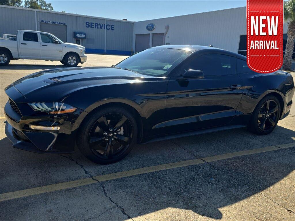 Used 2021 Shadow Black Ford EcoBoost Premium image 1