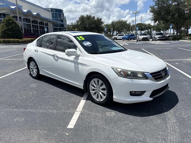 Used 2015 White Honda EX-L image 2