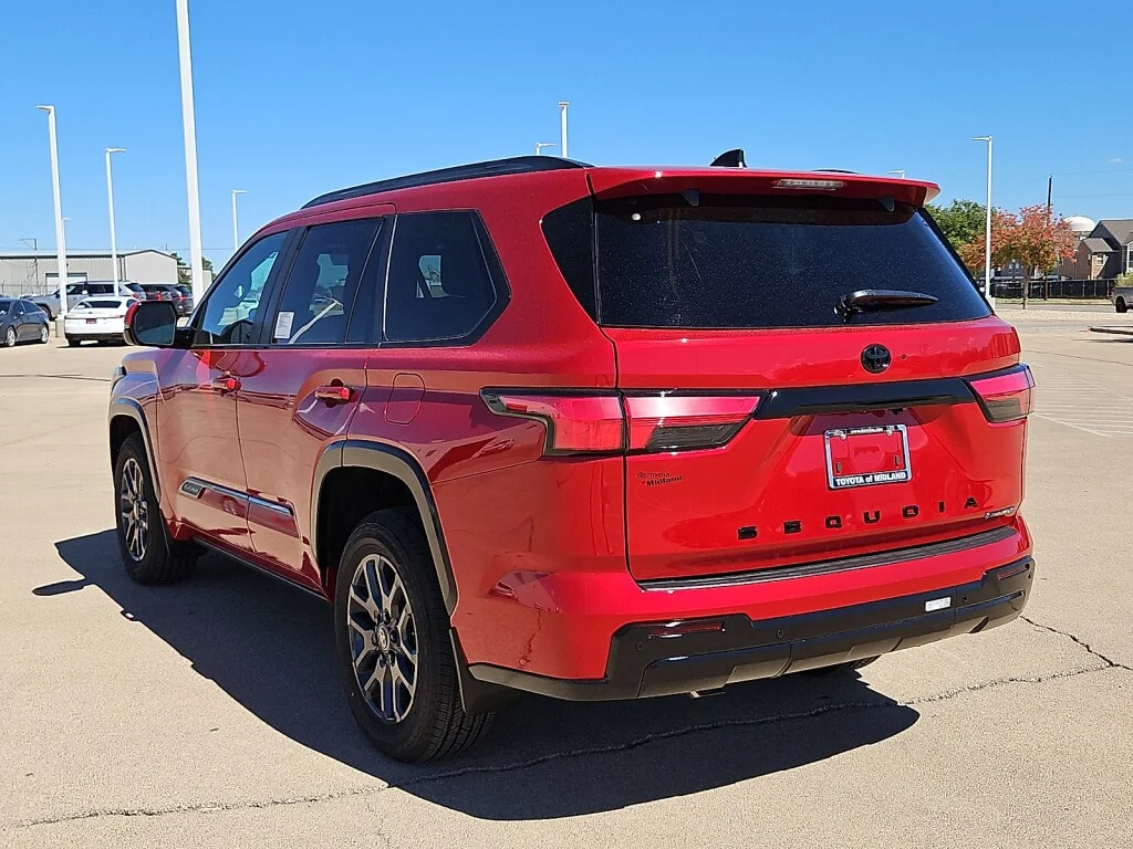 New 2026 Supersonic Red Toyota Platinum image 2