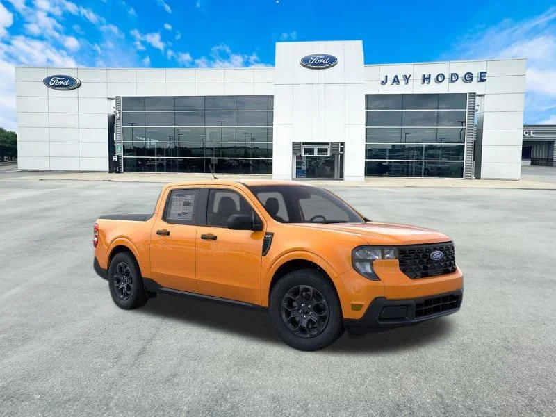 New 2026 Orange Fury Metallic Tri-Coat Ford XLT image 1