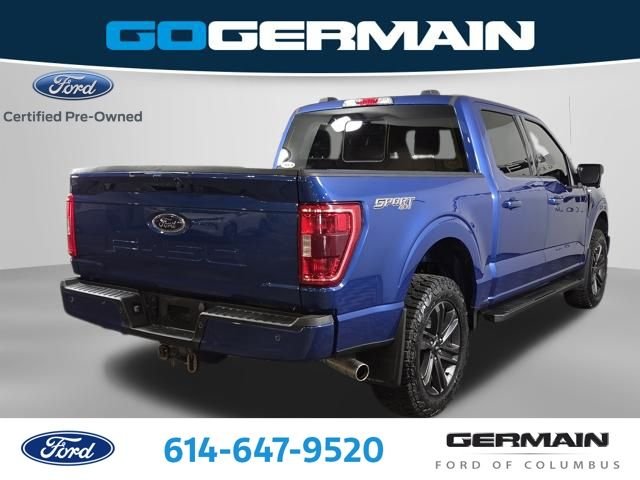 Certified Used 2023 Atlas Blue Metallic Ford XLT image 7