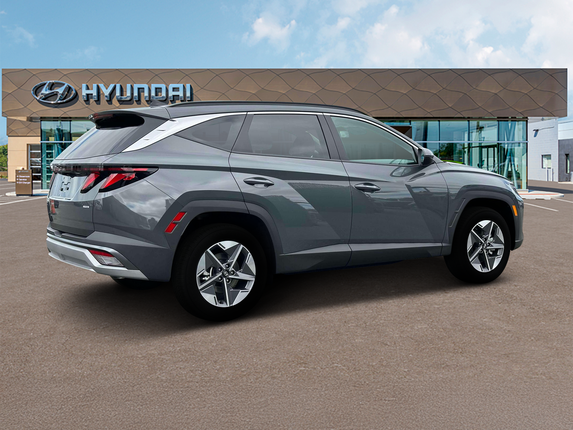 New 2026 Gray Hyundai SEL AWD image 8