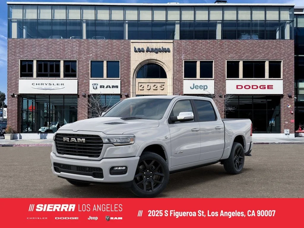 New 2026 Bright White Clear-Coat Exterior Paint RAM Laramie image 1