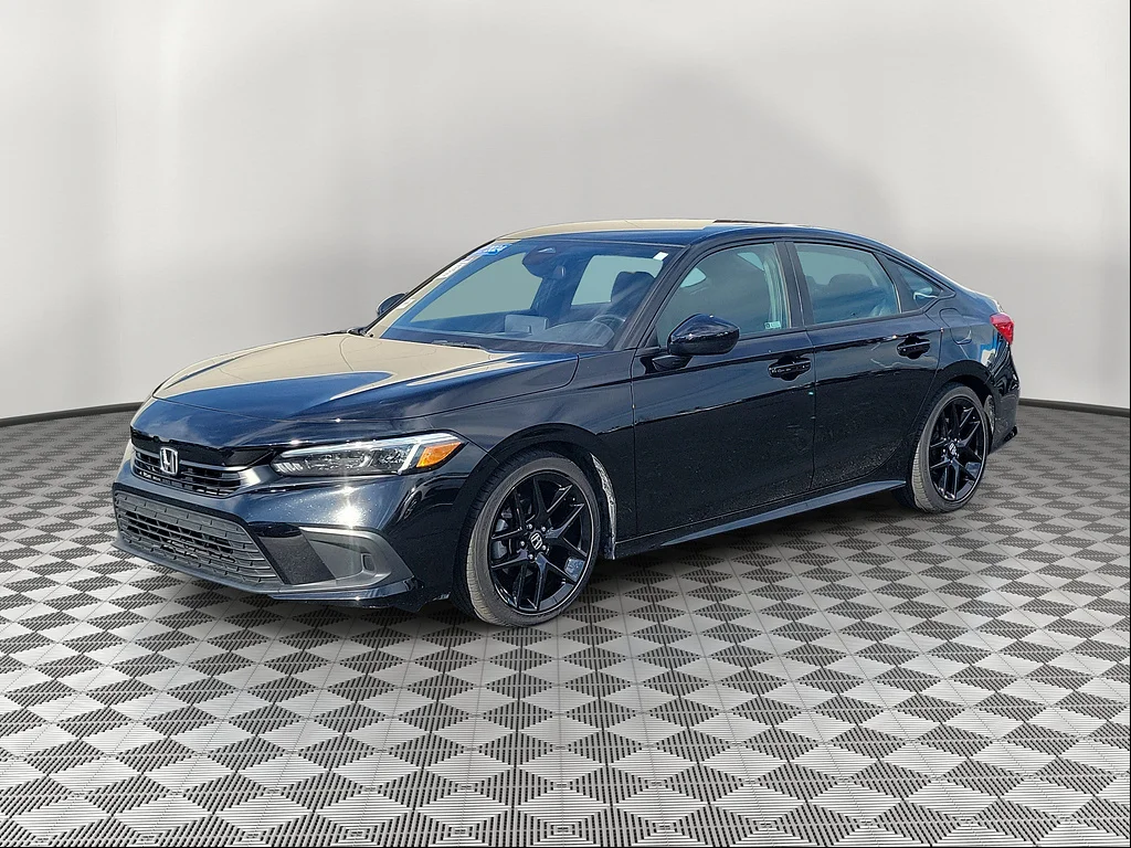 Certified Used 2024 Crystal Black Pearl Honda Sport image 2