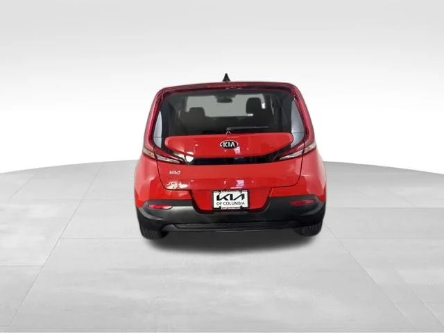 Used 2021 Red Kia LX image 8