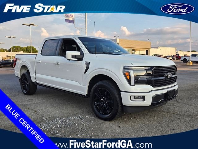 Used 2024 White Metallic Ford Platinum image 1