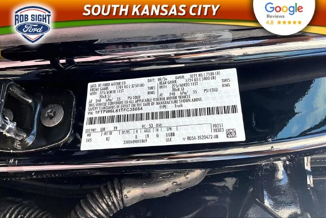 New 2026 Agate Black Metallic Ford King Ranch® image 8