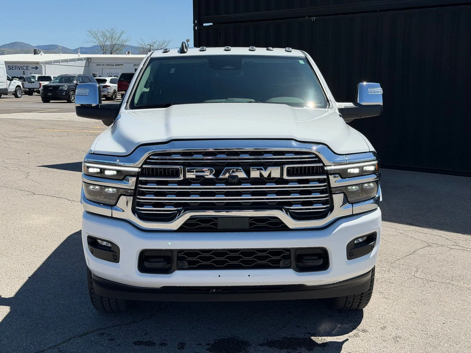 New 2026 Bright White Clear-Coat Exterior Paint RAM Limited image 3