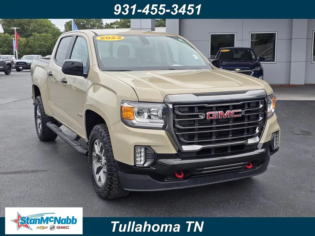 Used 2022 Desert Sand Metallic GMC AT4 - Leather image 1