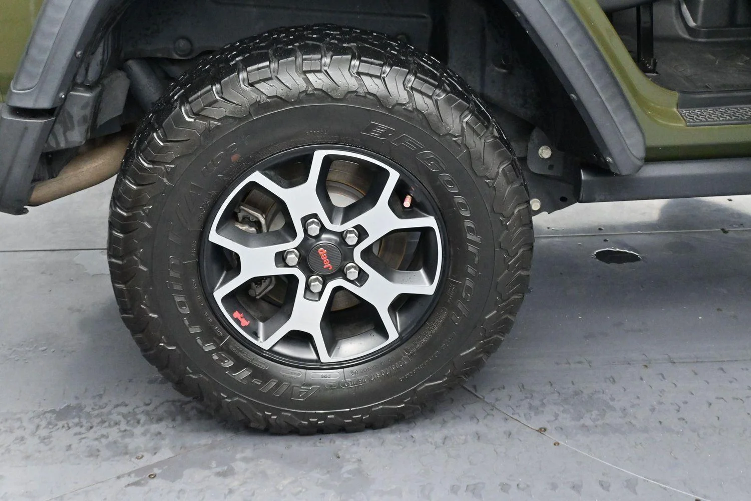 Used 2021 Sarge Green Clearcoat Jeep Unlimited Rubicon image 32