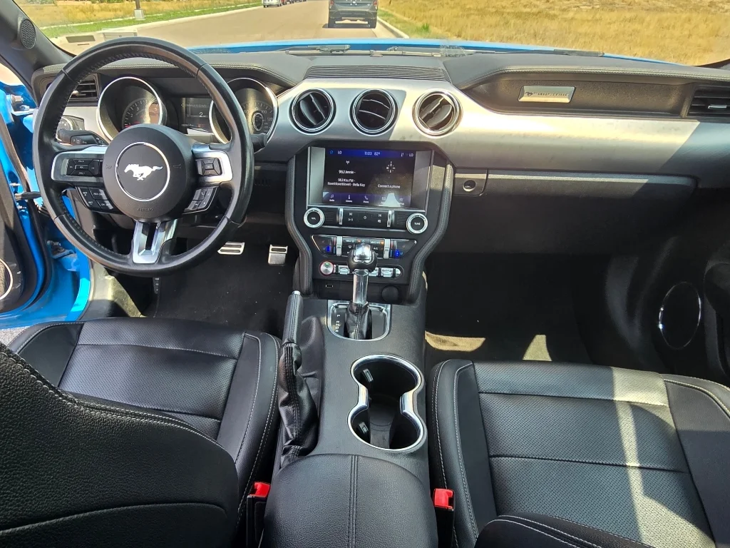 Used 2023 Grabber Blue Metallic Ford EcoBoost Premium image 24