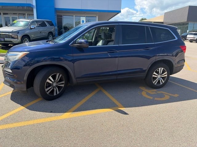 Blue 2016 Honda Pilot SUV / Crossover All-Wheel Drive 6-Speed Automatic