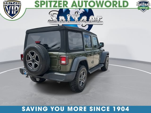 Used 2023 Green Jeep 4-Door Sport S 4x4 image 9