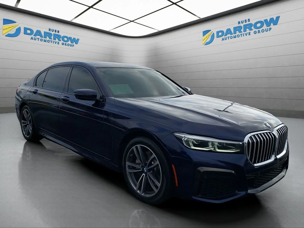 Used 2022 Blue BMW 740i xDrive image 7