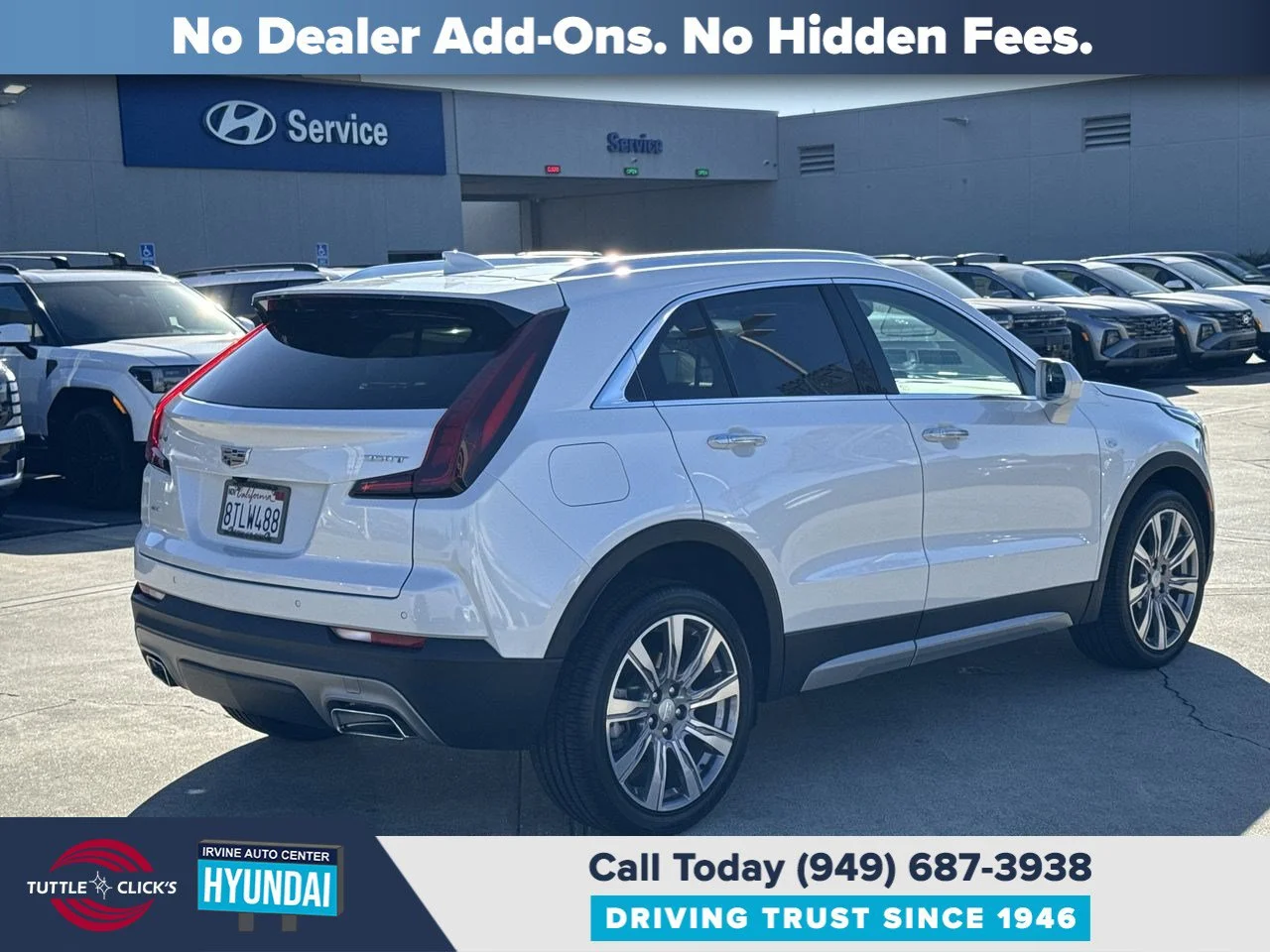 Used 2020 CRYSTAL WHITE TRI CADILLAC TRUCK AWD PREMIUM LUXUR image 13