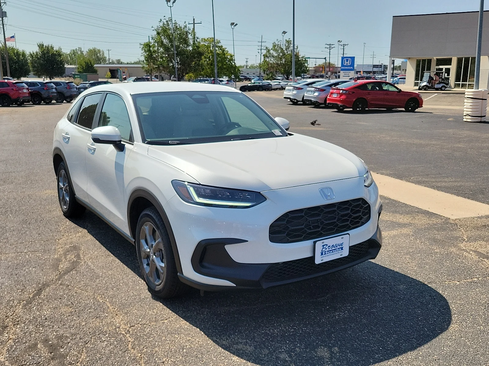 New 2027 Platinum White Pearl Honda LX AWD image 2