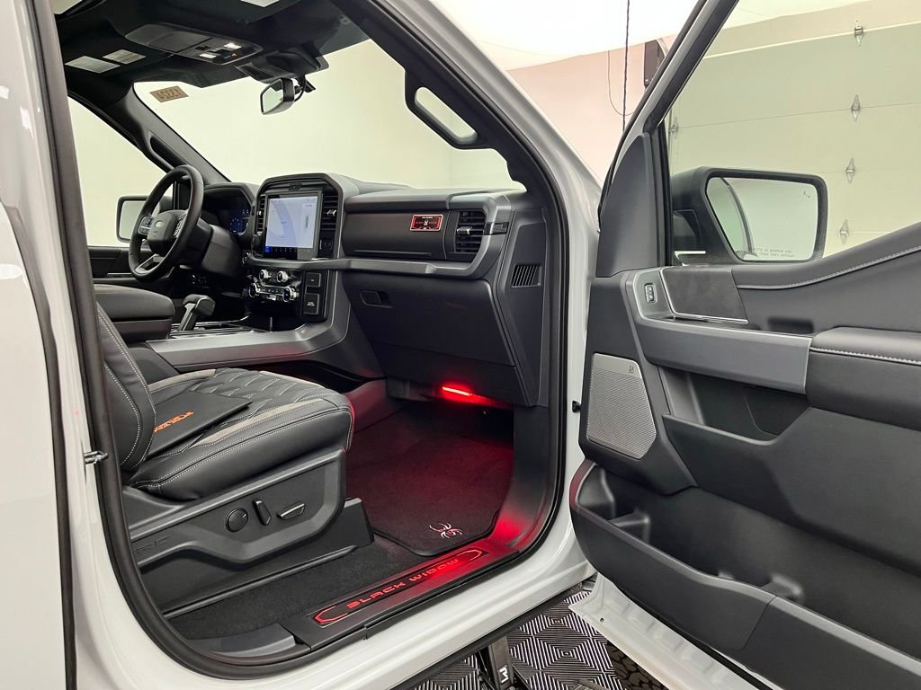 New 2026 White Ford XLT Black Widow Lifted Truck image 34