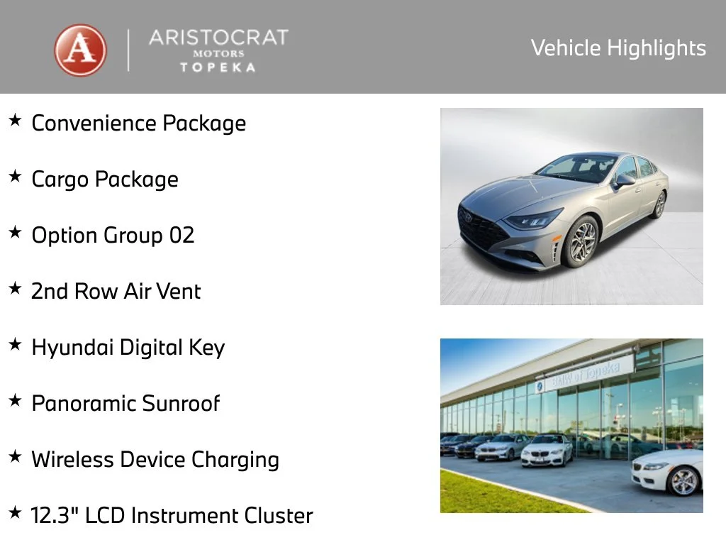 Used 2023 Silver Hyundai SEL image 2