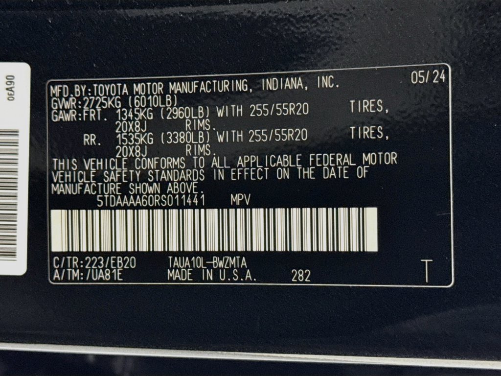 Used 2024 Black Lexus 350 Premium image 34