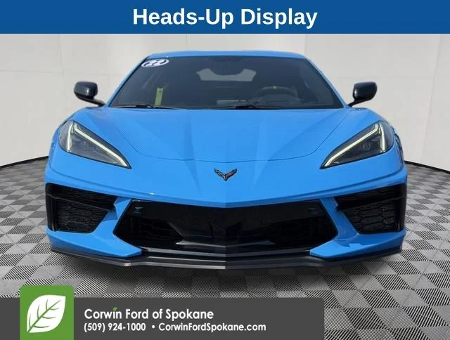 Used 2022 Rapid Blue Chevrolet Stingray image 7