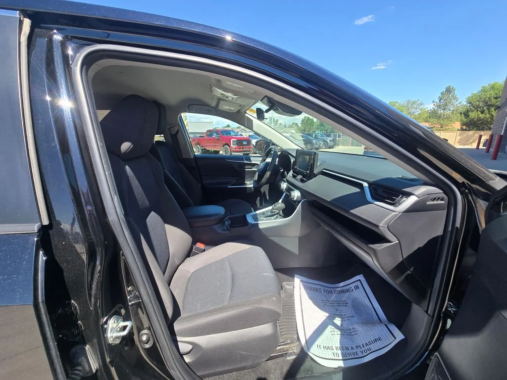 Used 2022 Midnight Black Metallic Toyota LE image 12