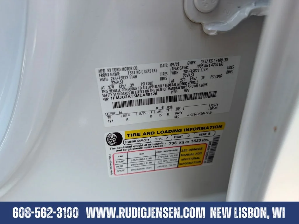 Used 2021 White Ford Limited image 30