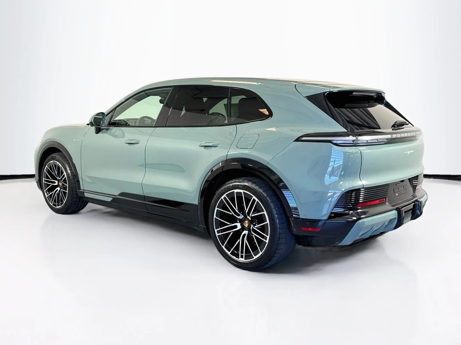 New 2026 Mystic Green Metallic Porsche Electric image 3