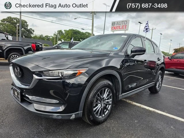 Used 2021 Jet Black Mica Mazda Sport image 1
