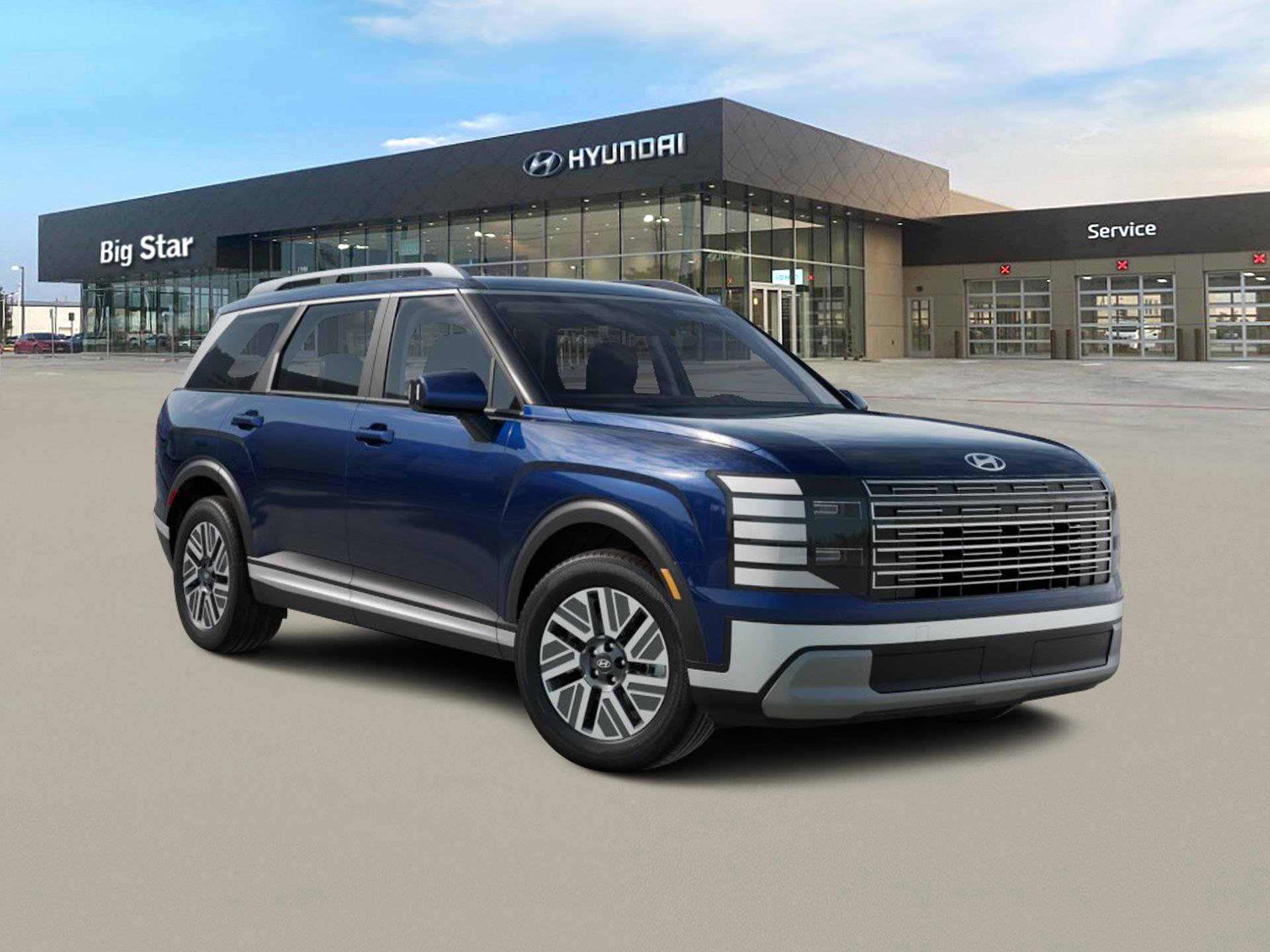 New 2026 Classy Blue Pearl Hyundai Blue SEL 8P image 6