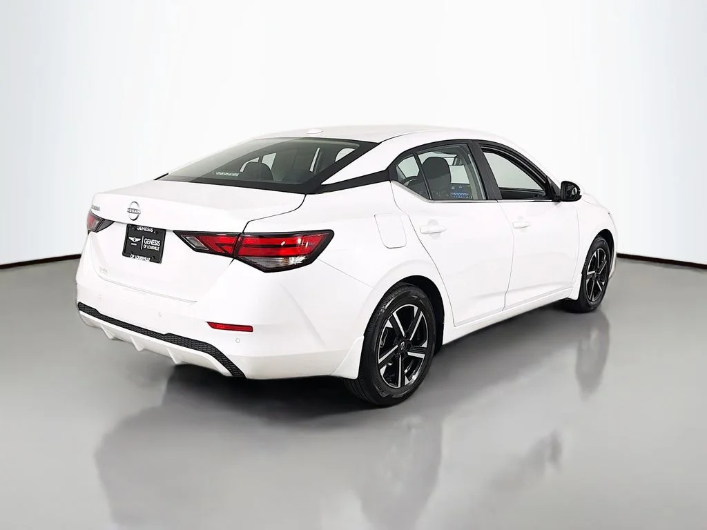 Used 2025 Aspen White Tricoat Nissan SV image 7
