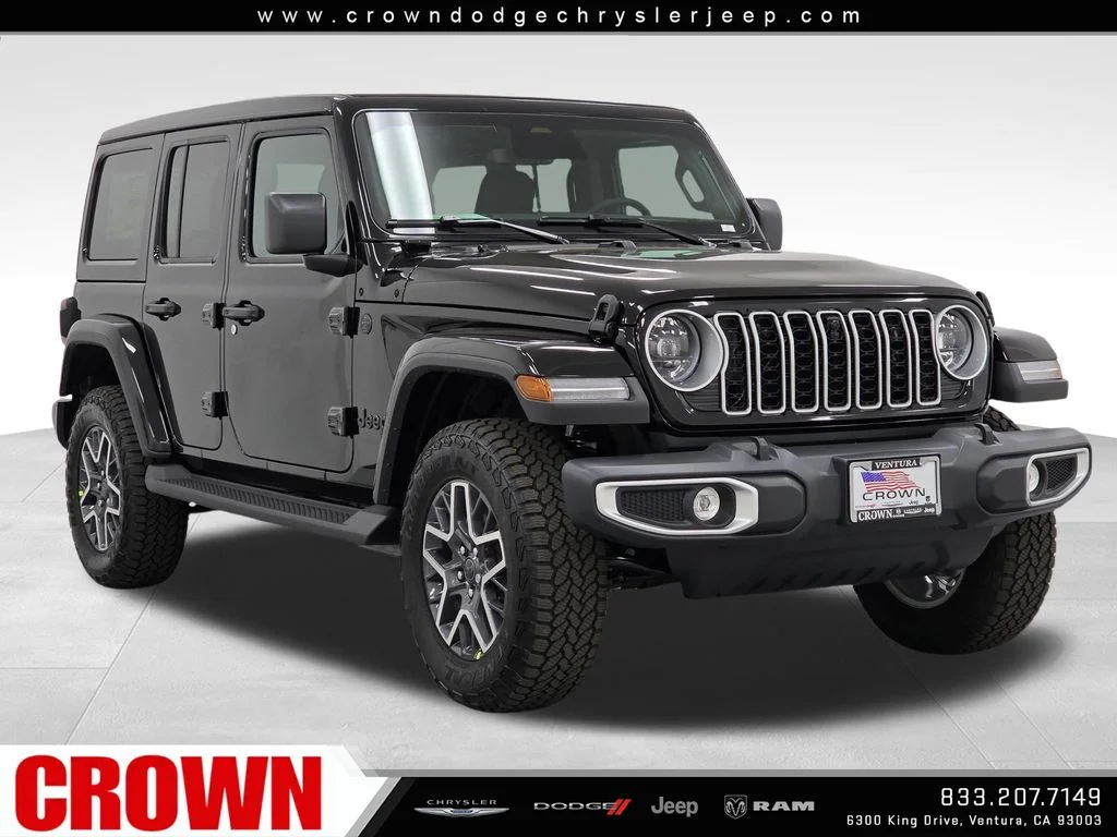 New 2026 Black Clear-Coat Exterior Paint Jeep Sahara image 3