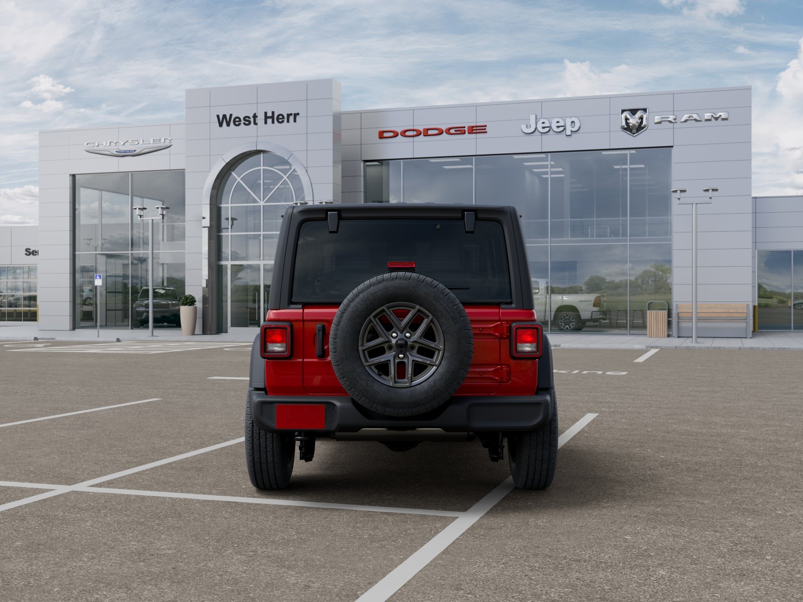 New 2026 Firecracker Red Clearcoat Jeep Sport S image 19