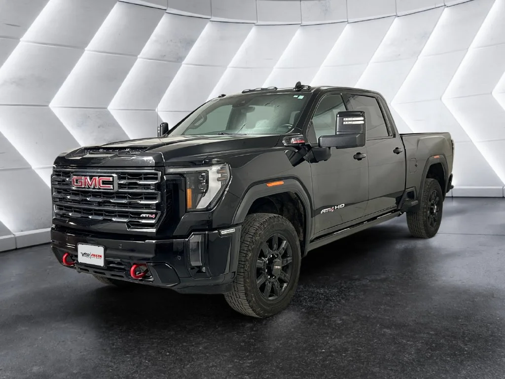 Used 2024 Black GMC AT4 image 3