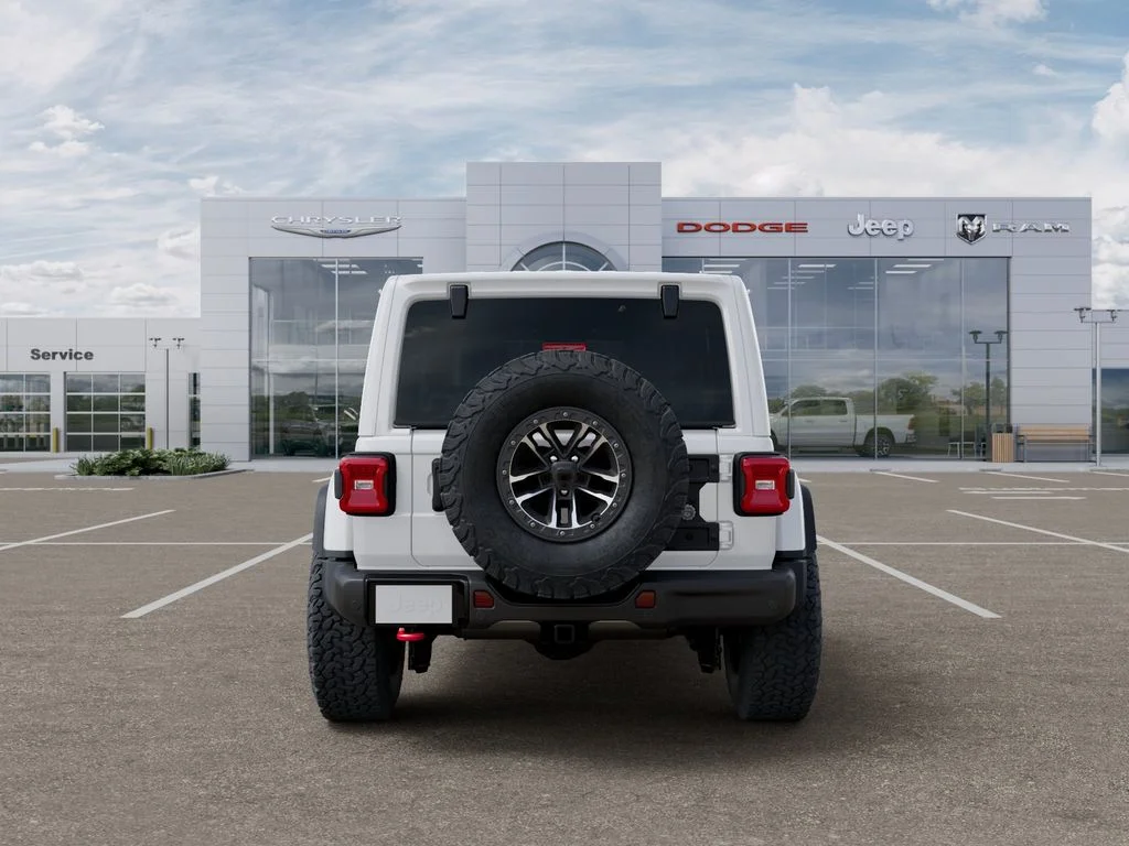 New 2026 Bright White Clearcoat Jeep Rubicon X image 7