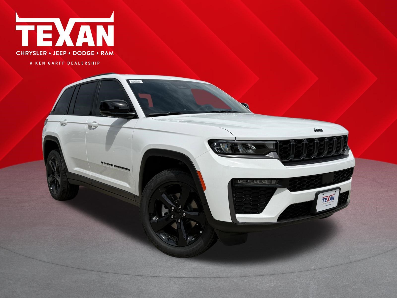 New 2026 Bright White Clear-Coat Exterior Paint Jeep Limited image 1