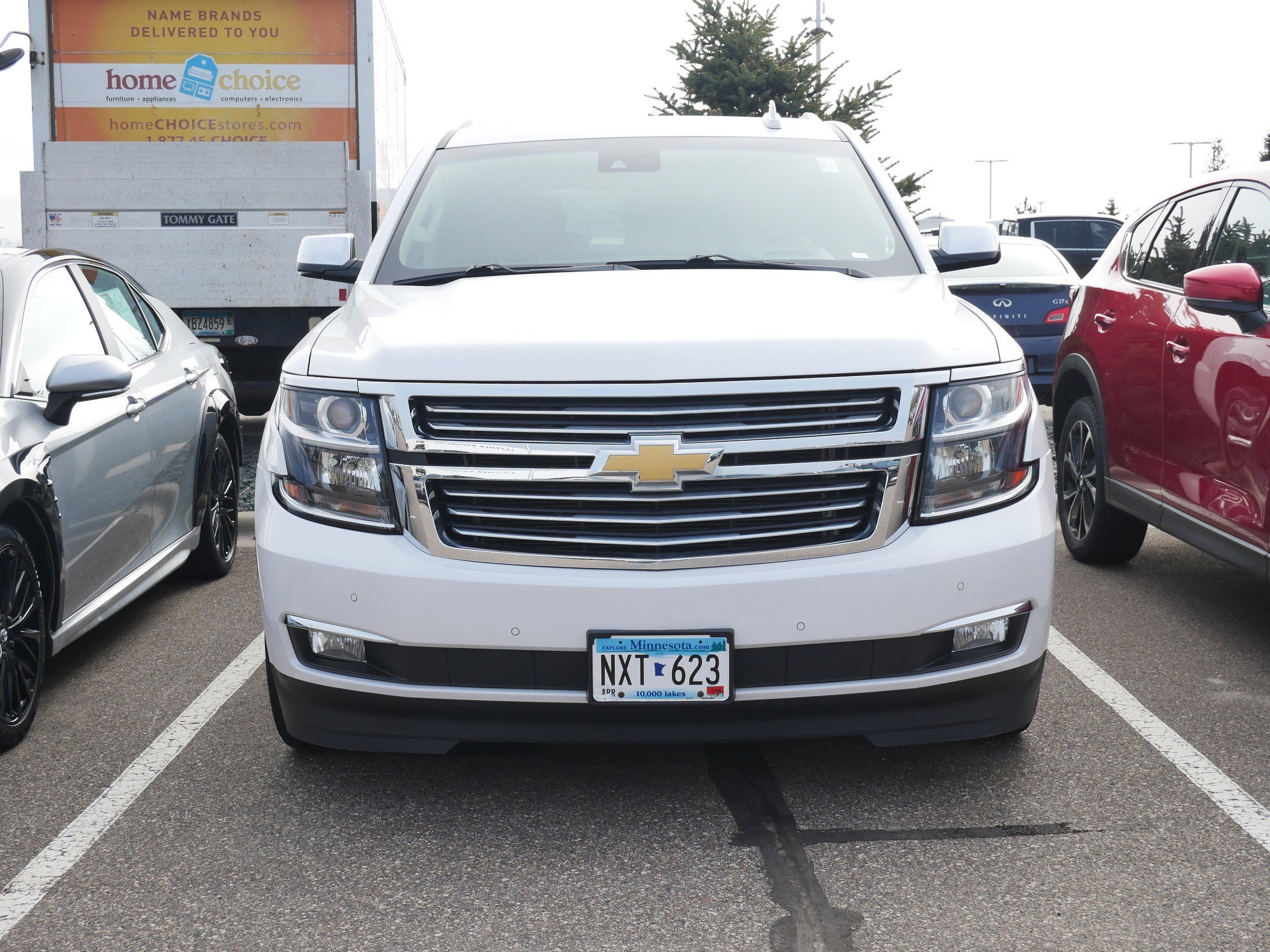 Used 2016 Chevrolet Tahoe LTZ with VIN 1GNSKCKC6GR222177 for sale in Brooklyn Center, Minnesota