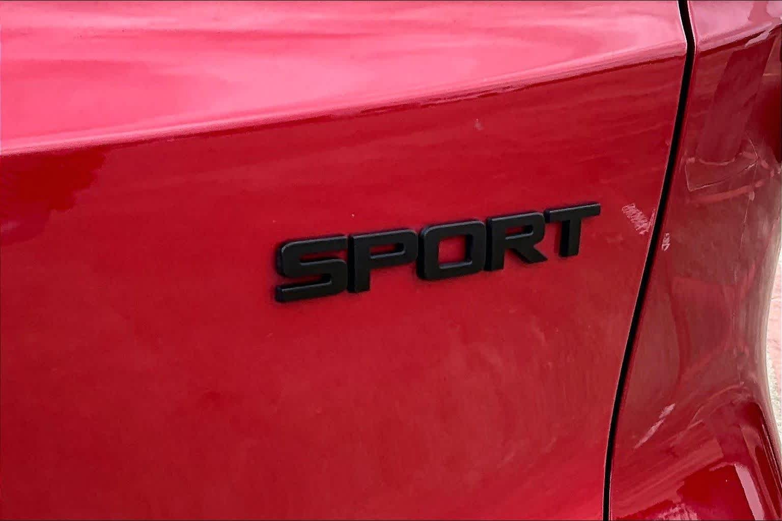 Used 2023 Radiant Red Metallic Honda Sport image 10