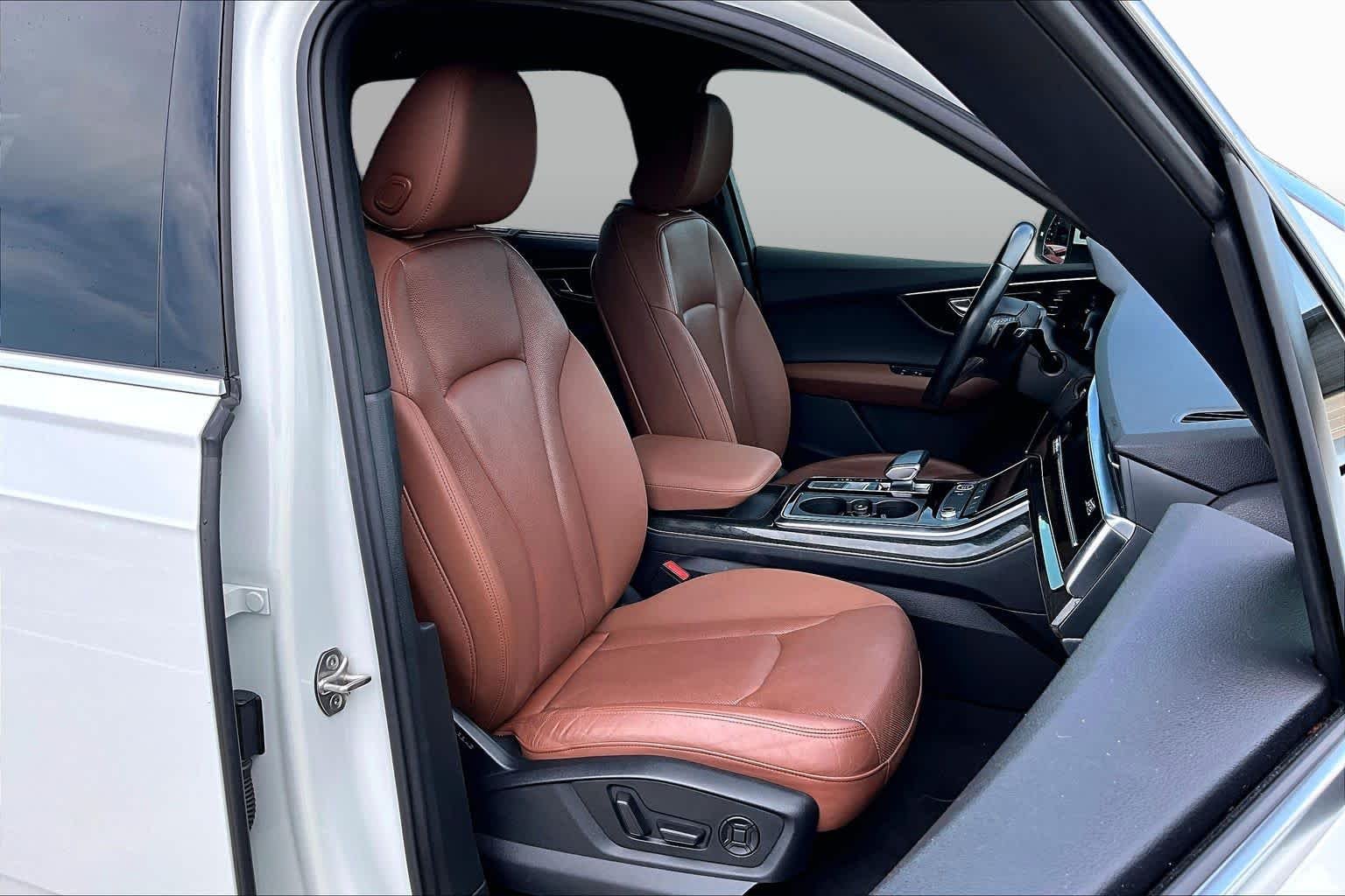 Used 2021 Carrara White Audi Premium Plus image 9