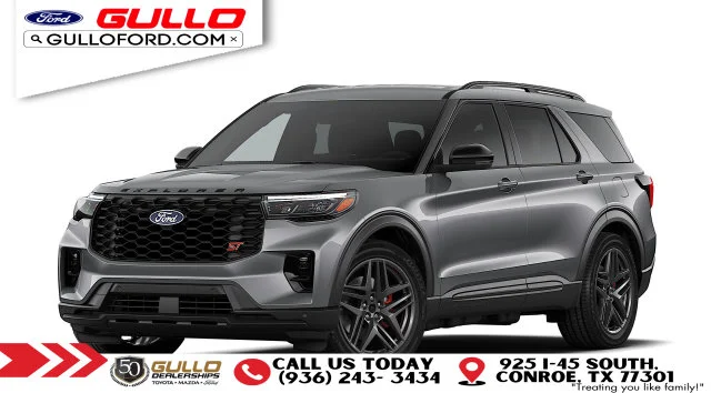 New 2027 Carbonized Gray Metallic Ford ST image 1