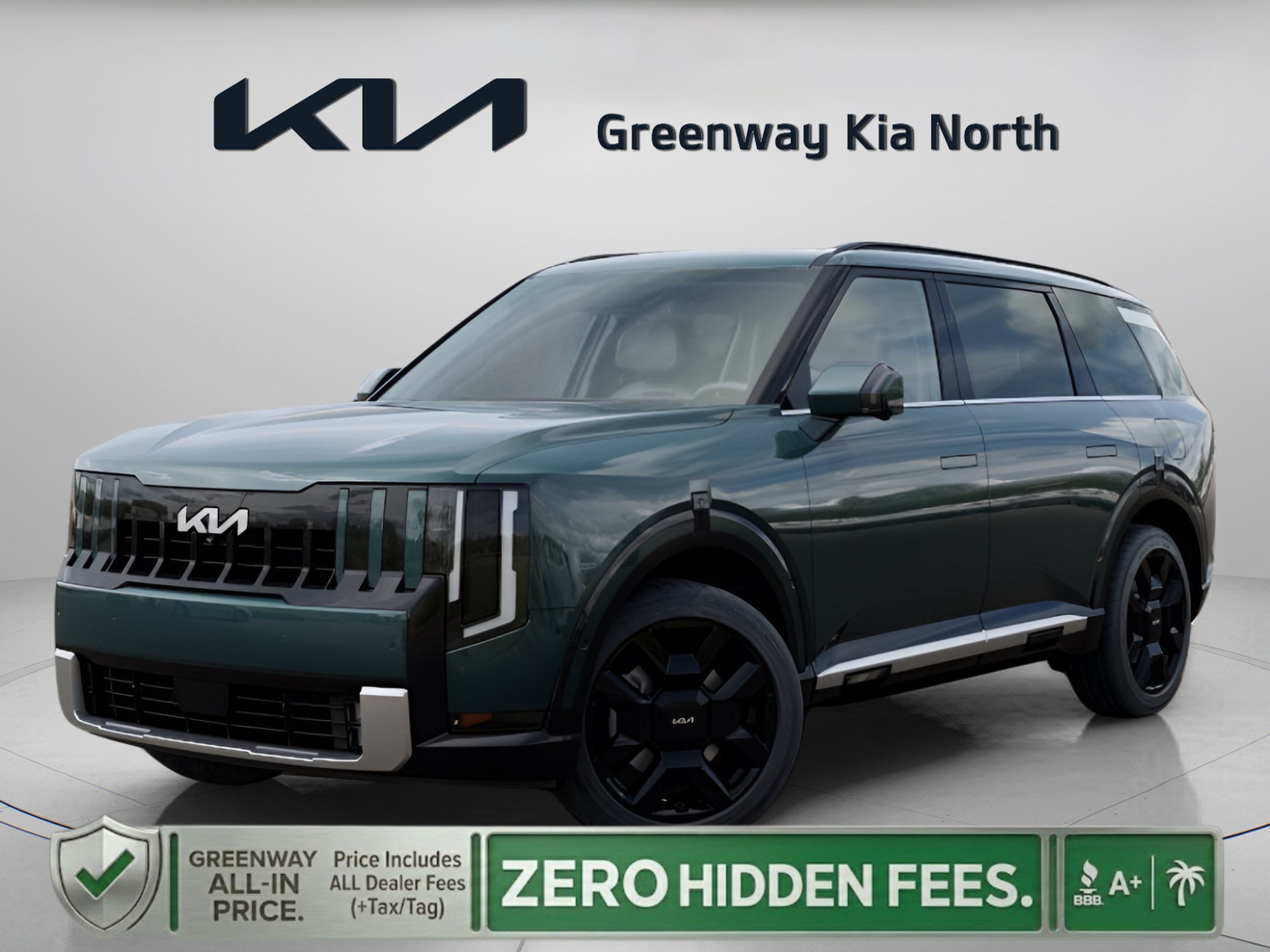 New 2027 Black Jade Green Kia SX image 3