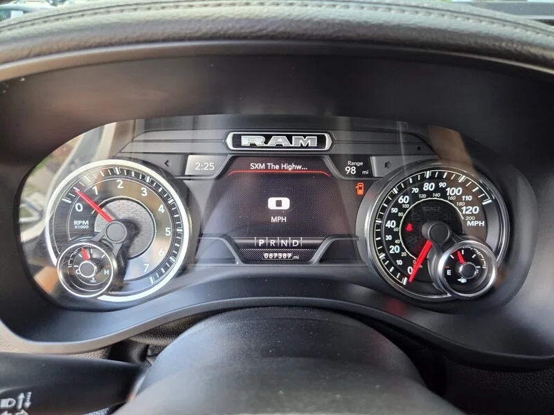 Used 2020 Ivory White RAM LARAMIE 4X2 CREW CAB 5