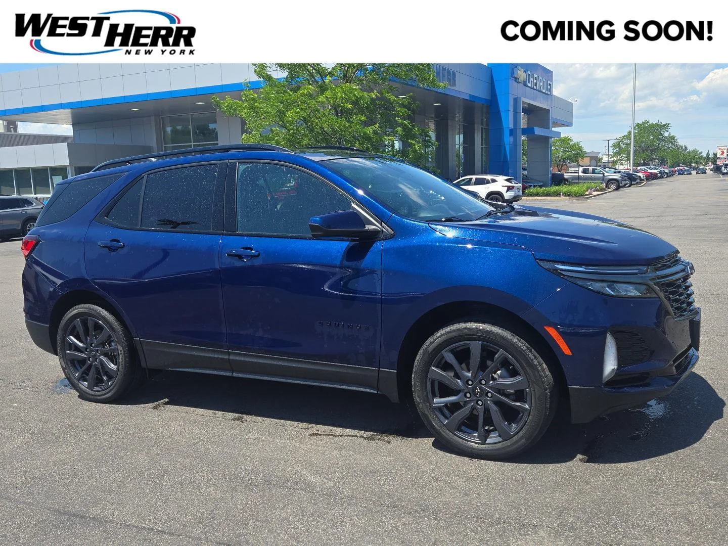 Used 2023 Blue Glow Metallic Chevrolet RS image 1
