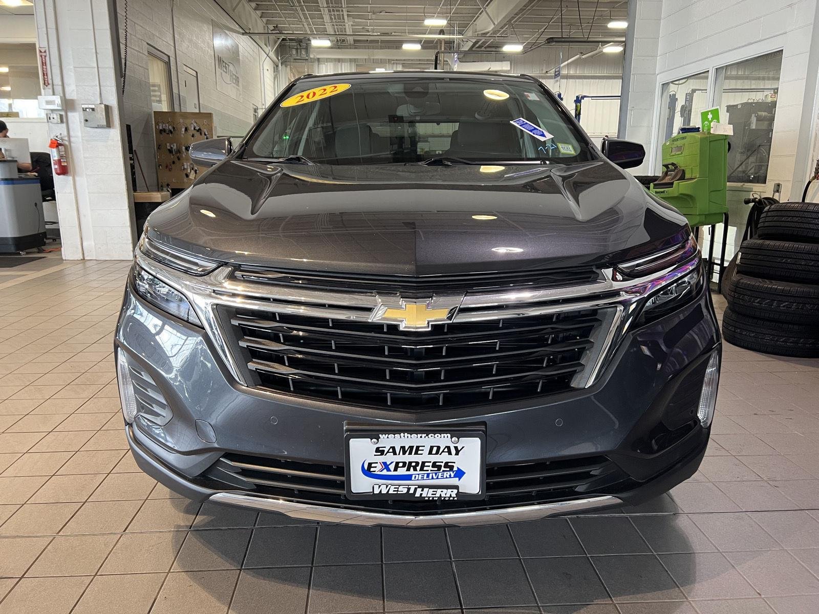 Used 2022 Chevrolet Equinox LT with VIN 3GNAXKEV7NS231713 for sale in East Syracuse, NY
