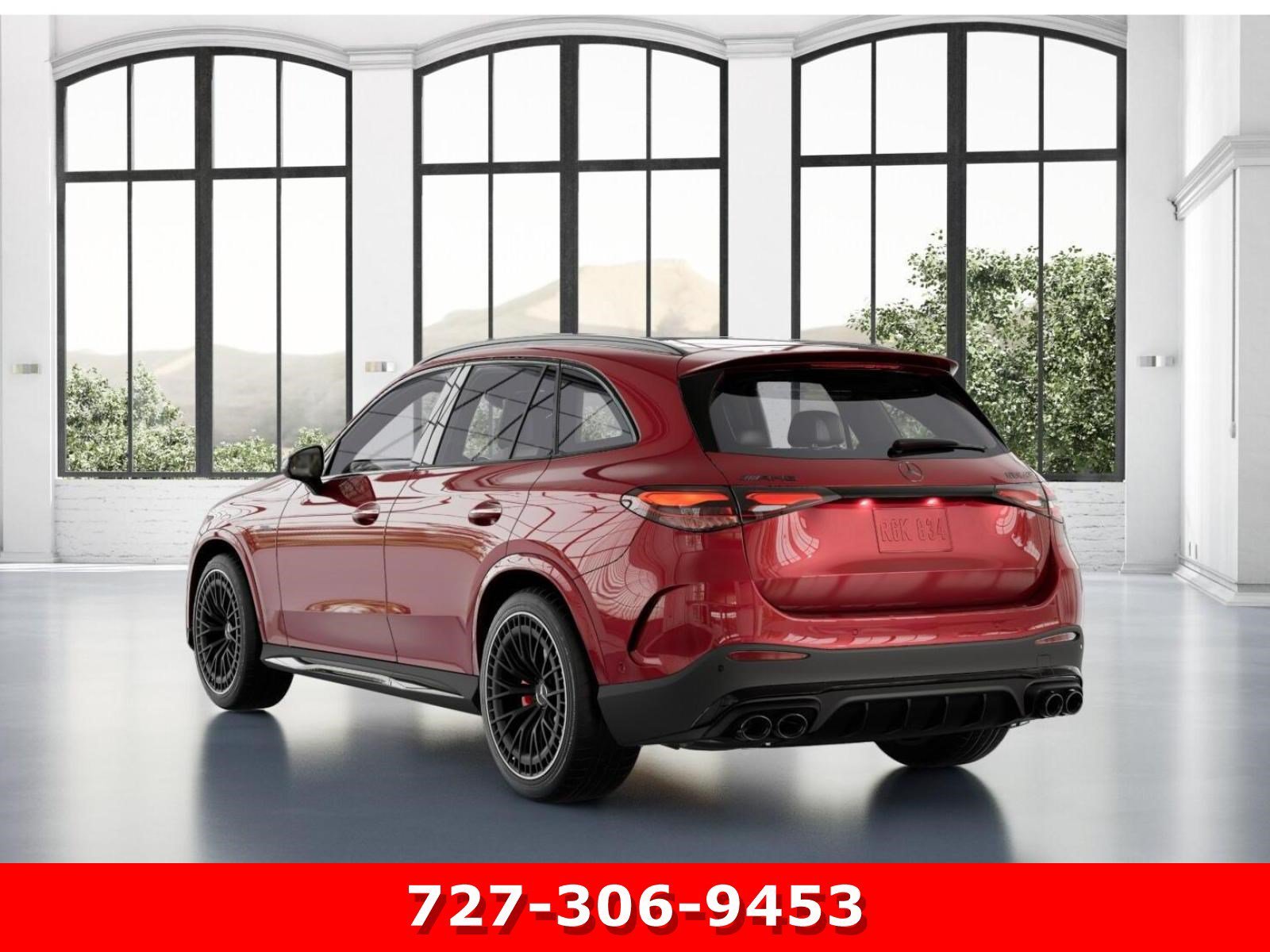 New 2026 MANUFAKTUR Patagonia Red Metallic Mercedes-Benz AMG® GLC 43 image 28