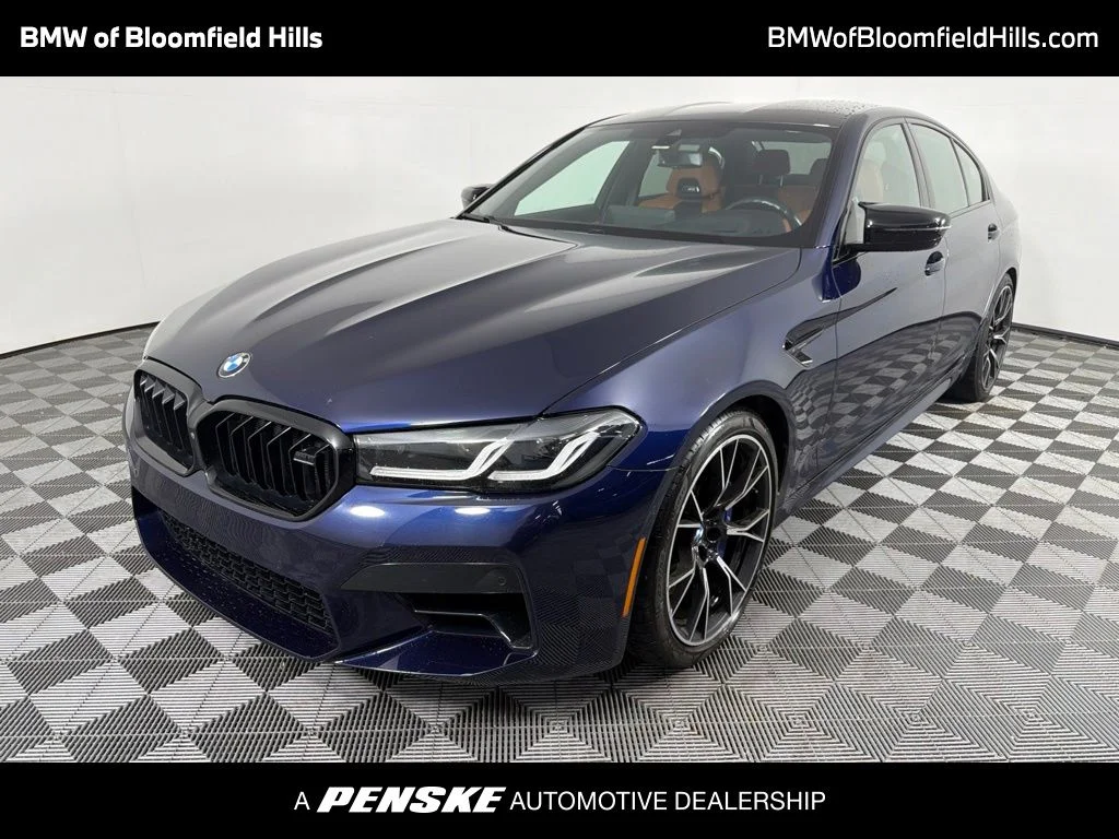 Used 2023 Tanzanite Blue II Metallic BMW Base image 1