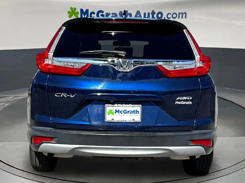 Certified Used 2017 Blue Honda EX-L image 6