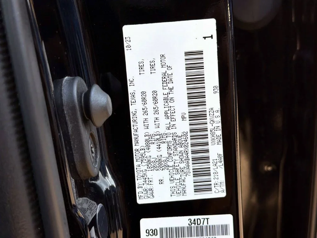 Used 2024 Midnight Black Metallic Toyota Platinum image 10