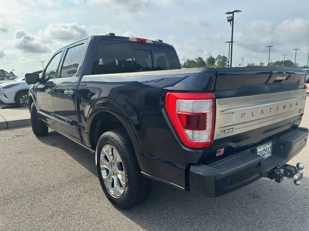 Used 2022 Antimatter Blue Metallic Ford Platinum image 4