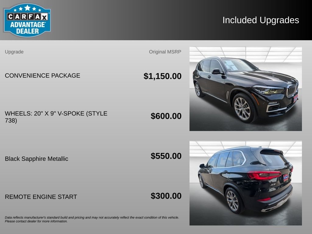 Used 2019 Black BMW xDrive40i image 3